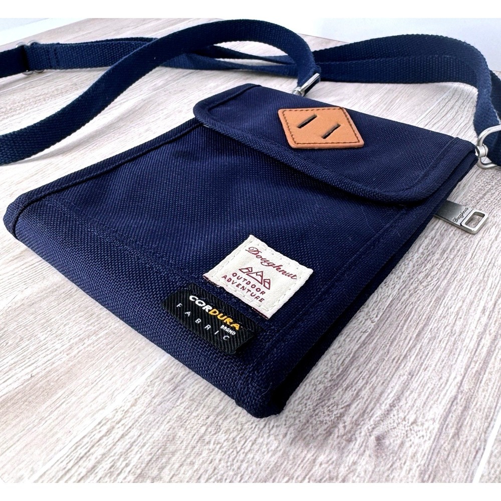 Doughnut Outdoor Adventure Cordura Travel Neck Pouch Passport Crossbody‎ Bag